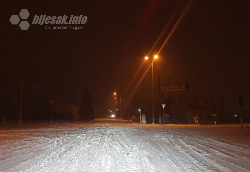 Semafor prije Tomislavgrada - Kako je snijeg 